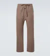 Fear Of God '70s Wool And Cashmere Bootcut Pants In Brown