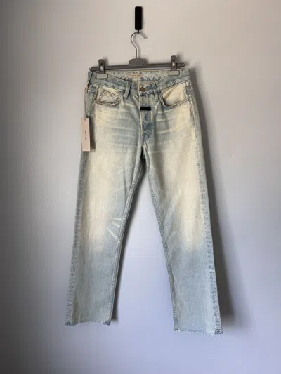 Pre-owned Fear Of God 8th Collection Jeans In Light Indigo