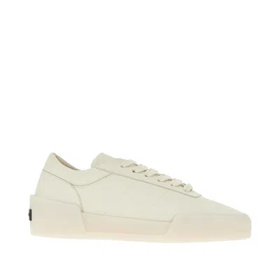 Fear Of God 'aerobic Low' Nubuk Leather Sneakers In Gray