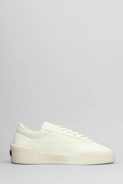FEAR OF GOD AEROBIC LOW SNEAKERS IN BEIGE SUEDE