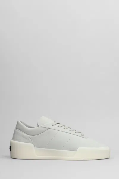 FEAR OF GOD AEROBIC LOW SNEAKERS IN GREY SUEDE