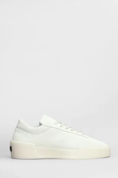 FEAR OF GOD AEROBIC LOW SNEAKERS IN GREY SUEDE