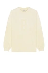 Fear Of God Airbrush 8 Ls Tee In Lemon Cream