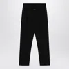 Fear Of God Black Cotton And Wool Trousers