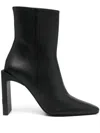 Fear Of God Block Heel Pointed Toe Ankle Boot In Black
