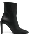 Fear Of God Block Heel Pointed Toe Ankle Boot In Black