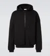 Fear Of God Athletic Cotton-blend Hoodie In Black