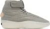 Fear Of God Athletics Gray Adidas Originals Edition Ii Basketball Hi Sneakers In Putty Beige/putty Be
