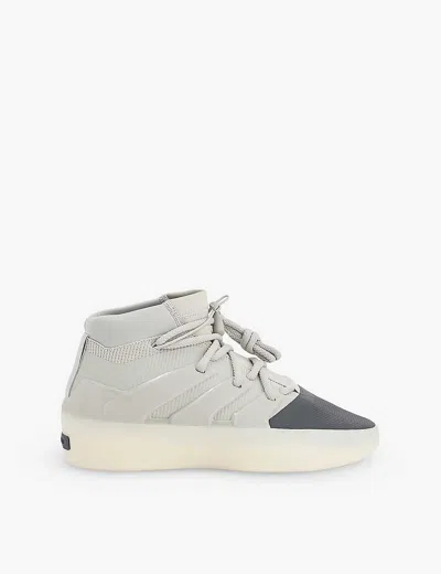 Fear Of God Athletics Mens Sesame Carbon X Adidas Brand-patch Synthetic Trainers