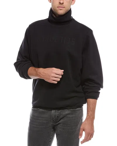 Fear Of God Athletics Mock Neck Sweatshirt In Black