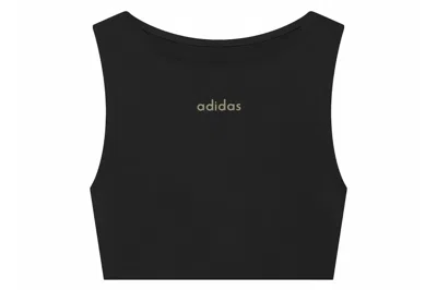 Pre-owned Fear Of God Athletics Women's Crop Tank Black