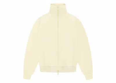 Pre-owned Fear Of God Athletics Women's Tricot Track Jacket In Pale Yellow