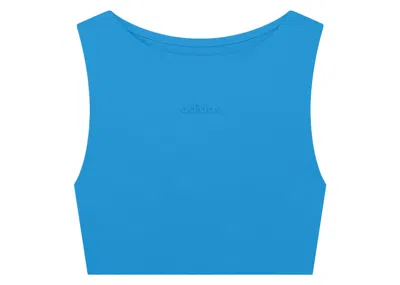 Pre-owned Fear Of God Athletics Womens Crop Tank In Blue Rush