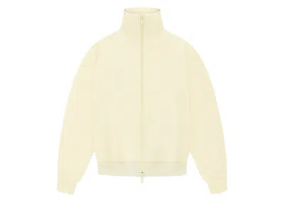 Pre-owned Fear Of God Athletics Womens Tricot Track Jacket In Pale Yellow