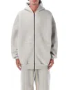 Fear Of God Athletics Half-zip Hoodie In Gray
