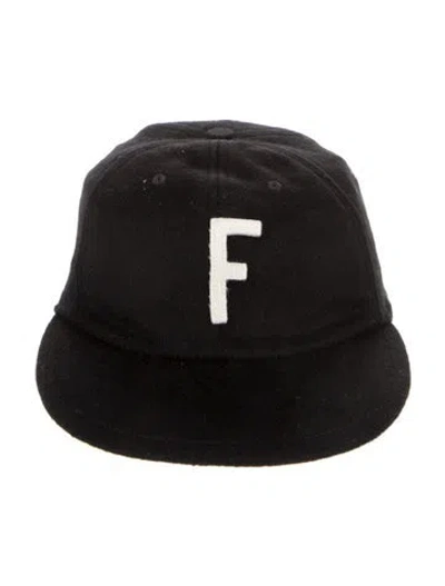 Pre-owned Fear Of God Baseball Cap In Black