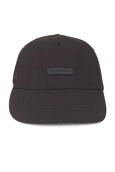 Fear Of God Black Baseball Cap