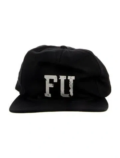Pre-owned Fear Of God Baseball Hat In Black