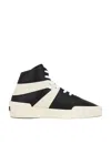 Fear Of God Black/cream Basketball Sneaker In Black