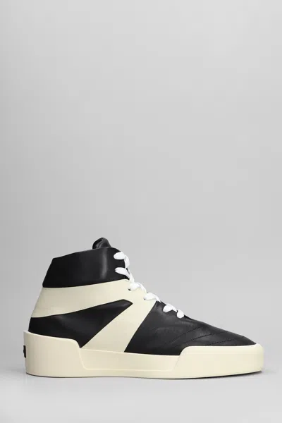 Fear Of God Contemporary Low Top Sneakers With Contrasting Panels In Black