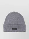 Fear Of God Beanie Cashmere Wool Folded Cuff In Grey