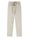 Fear Of God Beige Athletic Pants With Logo And Zip Detail