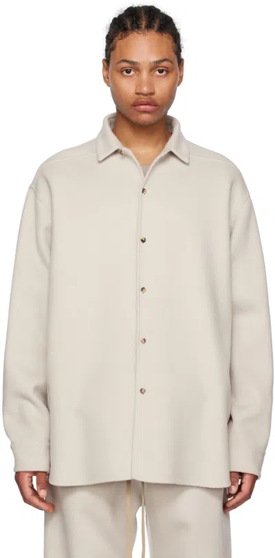 Fear Of God Beige Buttoned Jacket