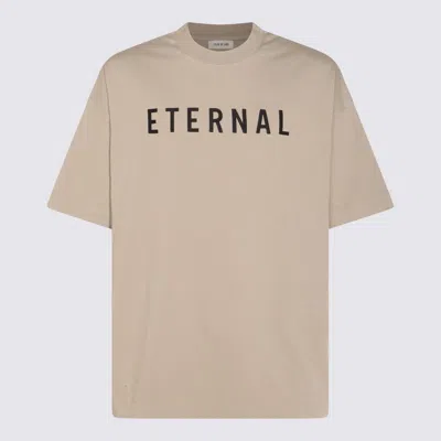 Fear Of God Beige Cotton T-shirt