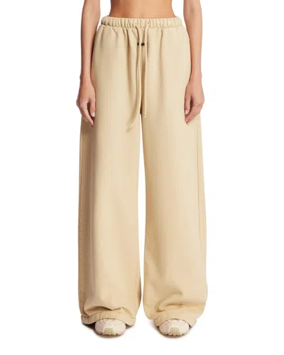 Fear Of God Beige Cotton Trousers In Brown