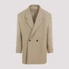Fear Of God California Wool-blend Double-breasted Blazer In Denim