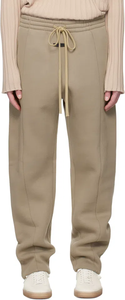 Fear Of God Beige Eternal Sweatpants In Brown