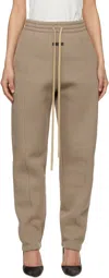 Fear Of God Beige Eternal Sweatpants In Dusty Beige