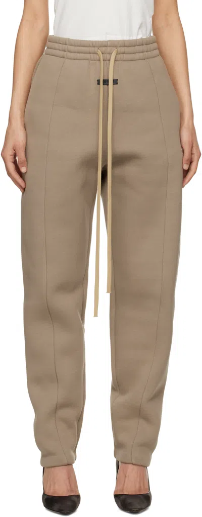 Fear Of God Beige Eternal Sweatpants In Dusty Beige