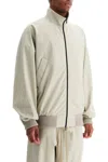 Fear Of God Beige Nylon And Polyester Jacket With High Collar And Zip In Beige
