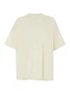 Fear Of God Beige T-shirt With Patch Logo On The Back In Neutrals