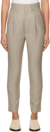 Fear Of God Beige Straight-leg Trousers In 252 Dusty Beige