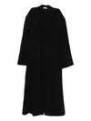 Fear Of God Belted Coat In Black