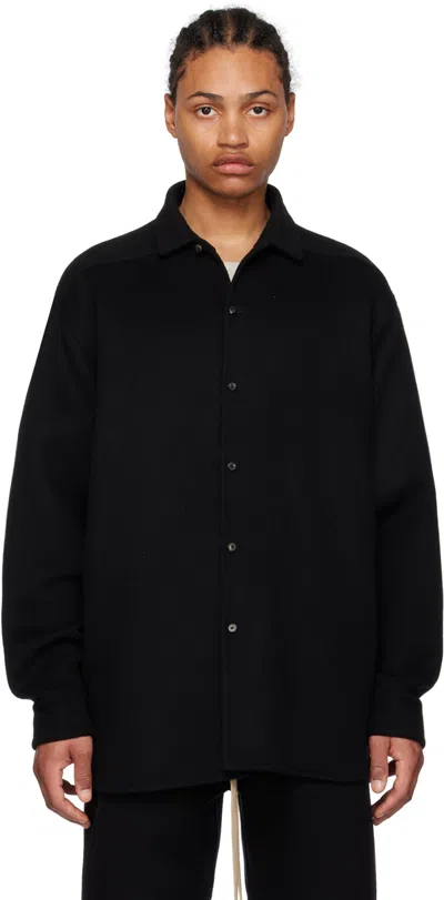 Fear Of God Black Buttoned Jacket