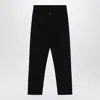 Fear Of God Black Cotton And Wool Trousers