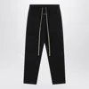 Fear Of God Black Cotton Jogging Pants In Animal Print