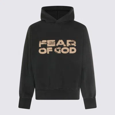 FEAR OF GOD FEAR OF GOD BLACK COTTON SWEATSHIRT