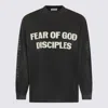 Fear Of God Relaxed Ls Disciple T-shirt In Black