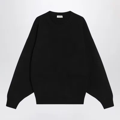 FEAR OF GOD FEAR OF GOD BLACK CREWNECK SWEATER IN WOOL MEN