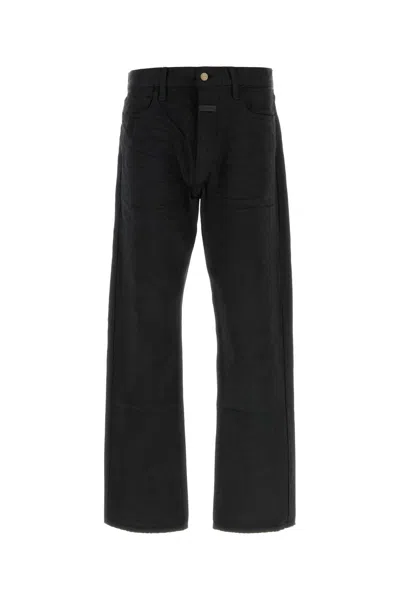 FEAR OF GOD BLACK DENIM JEANS
