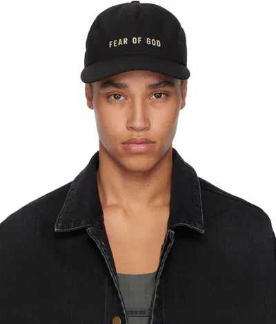Fear Of God Black Eternal Cap