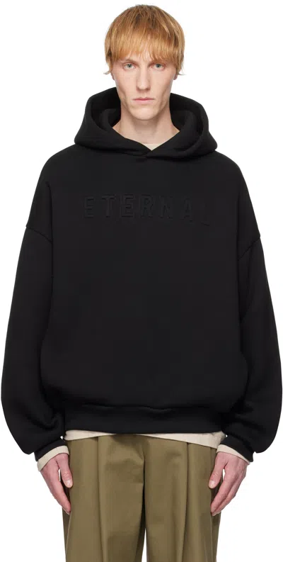 Fear Of God Black 'eternal' Hoodie