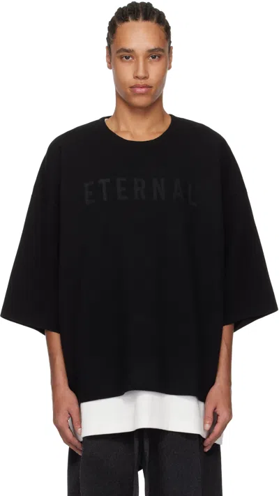 Fear Of God Black 'eternal' Knit Sweater