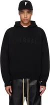 Fear Of God Crew Neck Eternal Brushed Cotton Sweatshirt In Black
