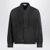Fear Of God Black Faded Canvas Jacket Men In Black