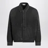 Fear Of God Black Faded Canvas Jacket Men In Black